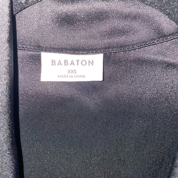 Babaton Blouse Womens XXS Capsule Wardrobe Career Timeless Dainty Feminine Date - Picture 5 of 9